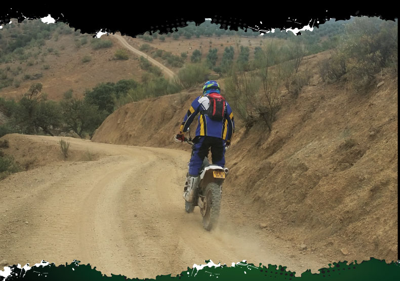 OffRoad Motorcycle Holidays in Spain. Motorcycle Trail Riding Holidays