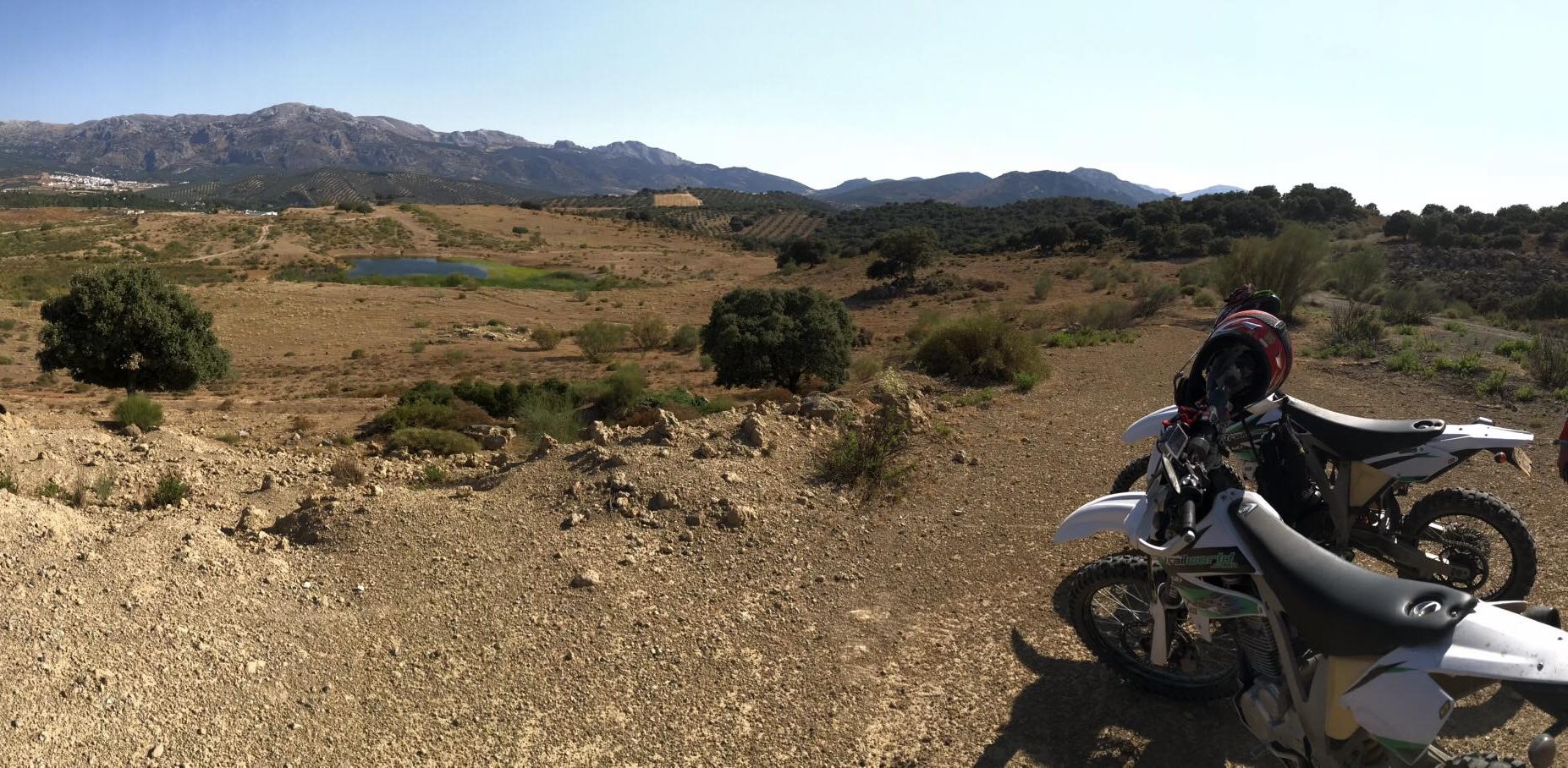 Dirt bike holidays in Spain. Adventure trail riding tours in Spain