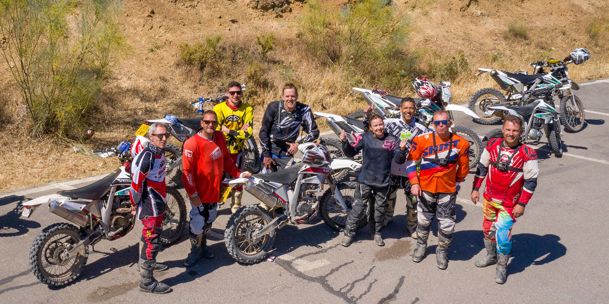 The best off-road motorcycle tours in Spain