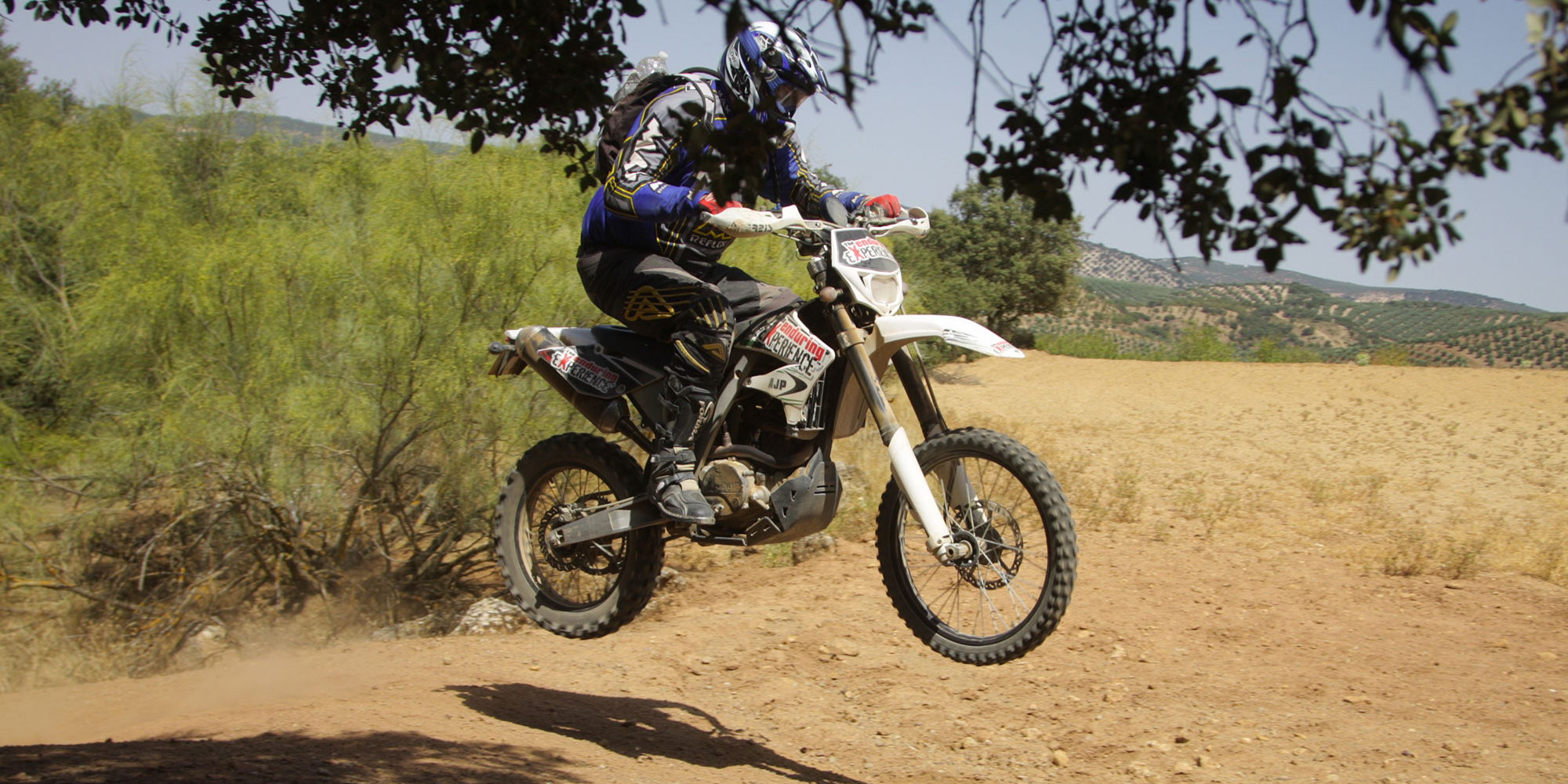 off-road trail riding Motorcycle day tours and excursions near Torremolinos, Benalmadina and Malaga