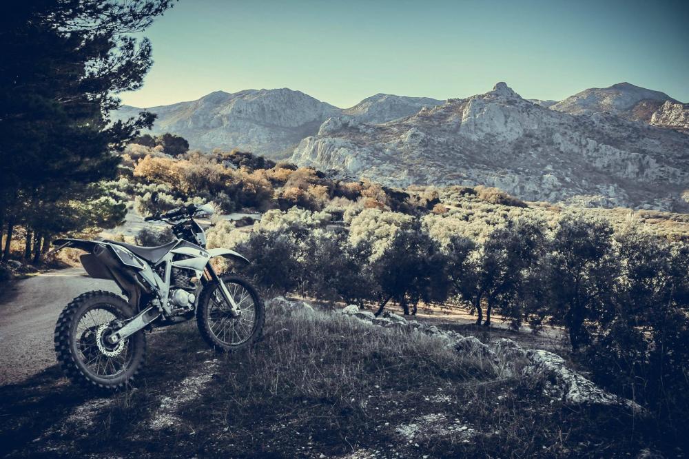 With scenery like this, it must be the best Trail bike holiday in Spain