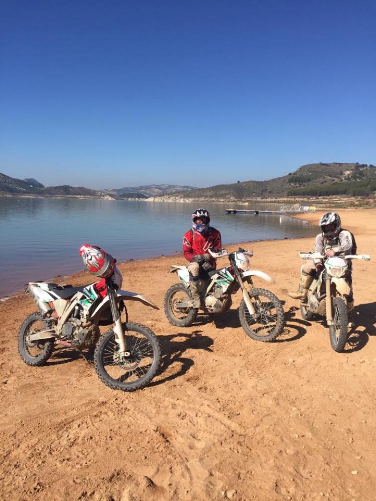 Grab your mates book a your adventurous off-road motorcycle tour in Malaga