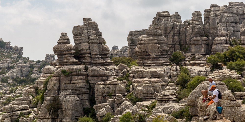 El Torcal off-road trail riding motorcycle tours