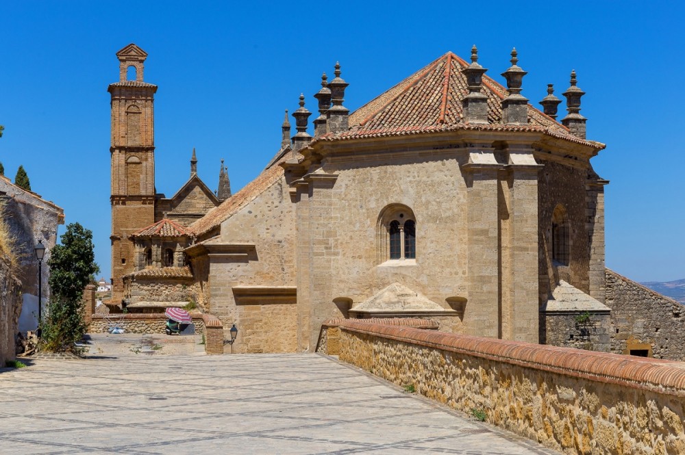 Experience the real Spain when you visit one of the churches in Antequera with our off-road motorcycle tours